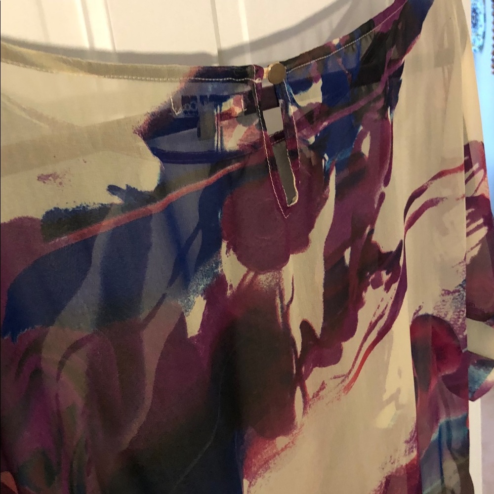 Brand New Lucy & Co sheer Top-Small - Picture 8 of 8
